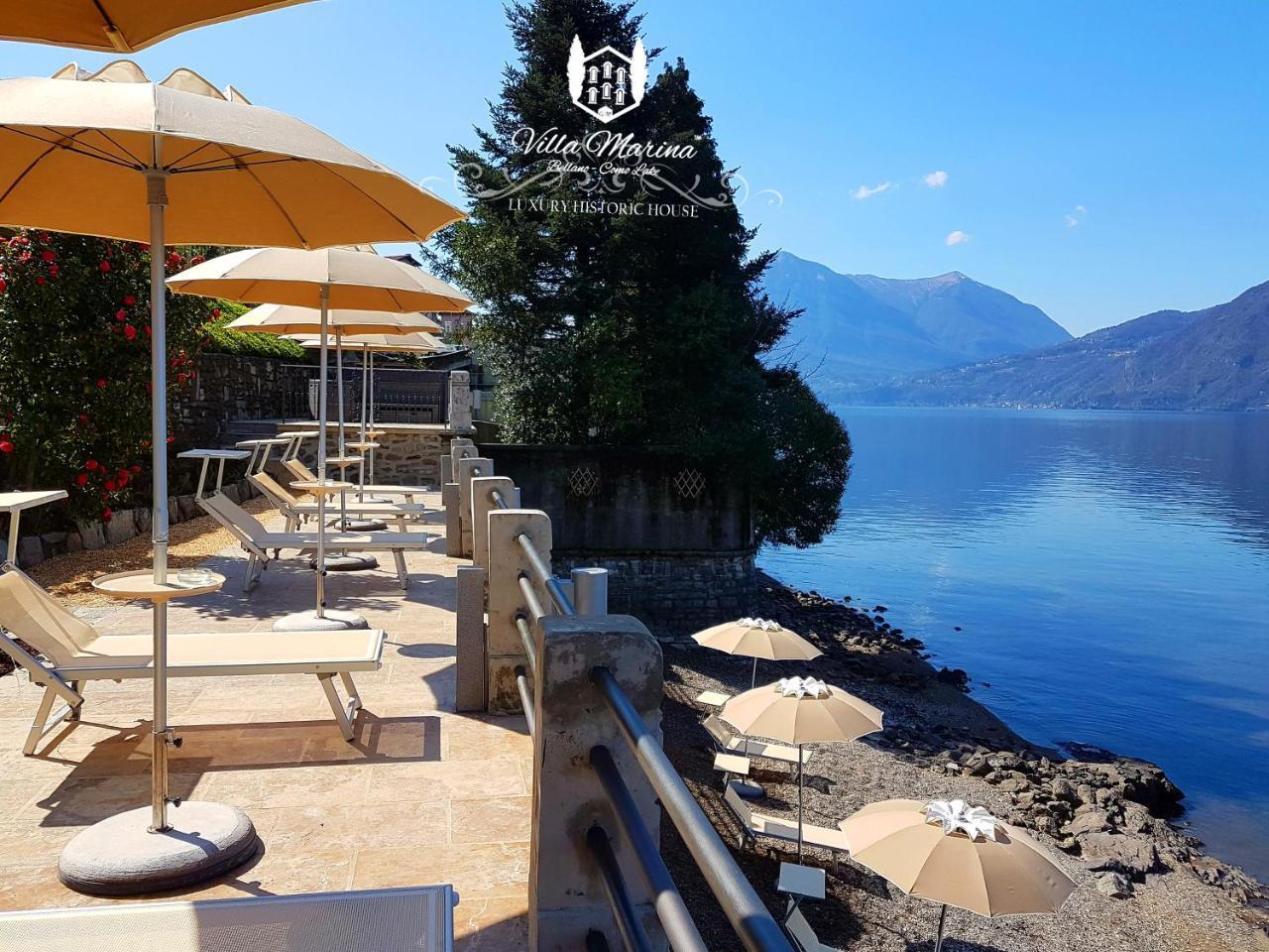 Villa Marina - Como Lake Беллано Екстер'єр фото